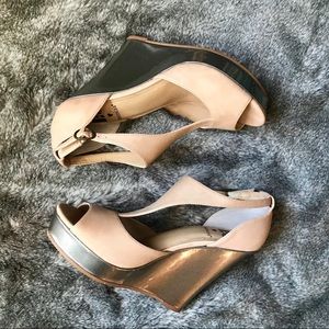 Cutout, Peep Toe Wedges